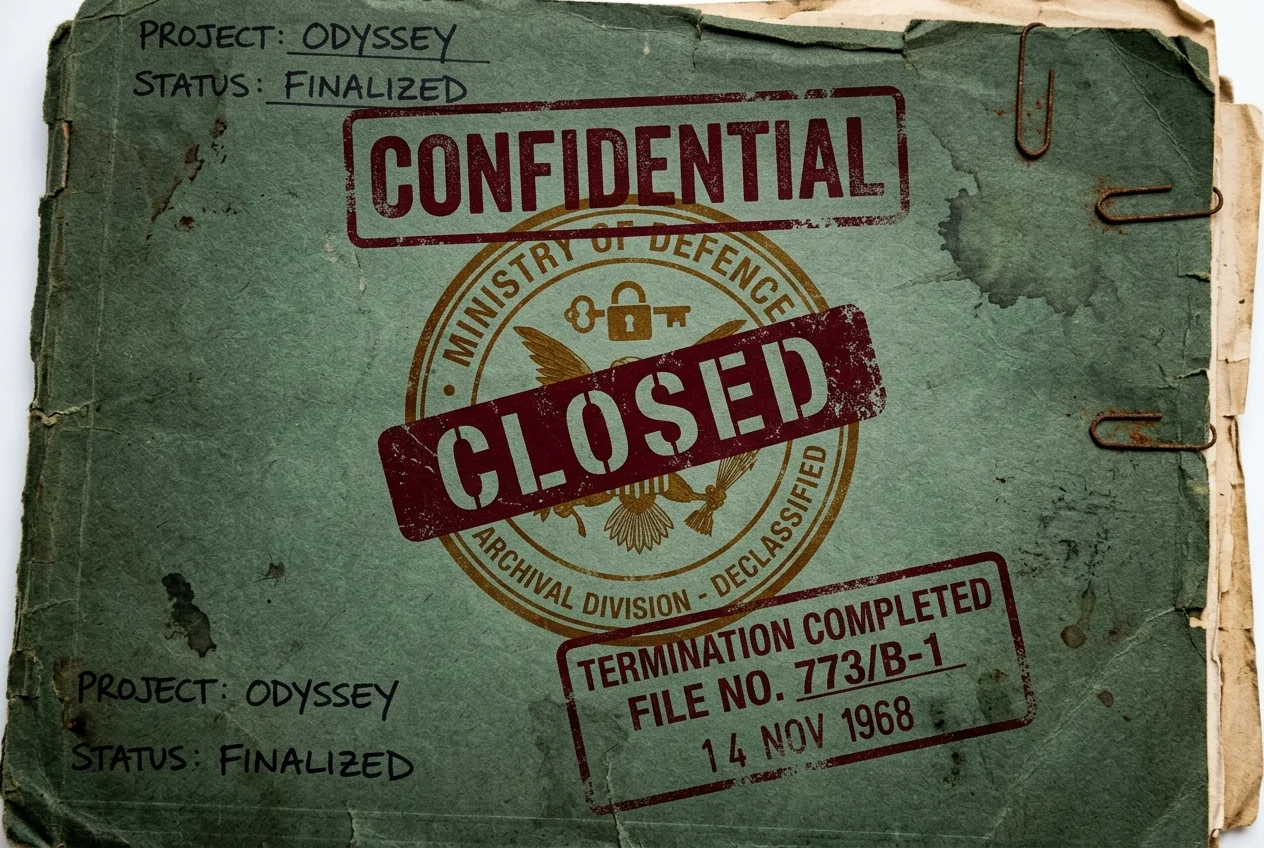 UK National Archives — Comunicado "UFO Desk: Closed"